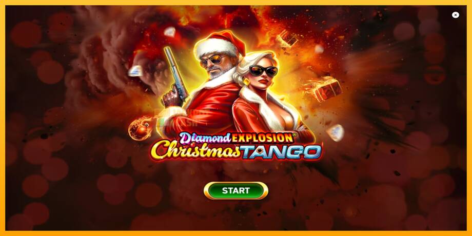 Diamond Explosion Christmas Tango машина за игри за пари, слика 1