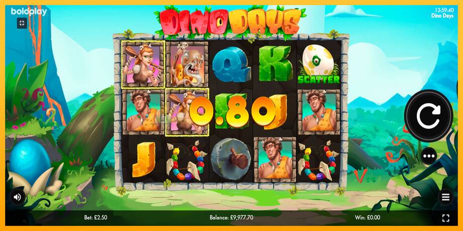 Dino Days машина за игри за пари, слика 4