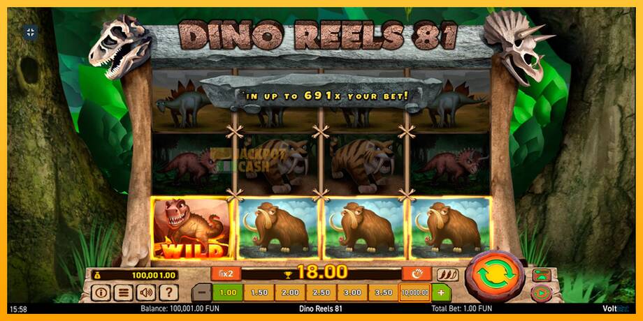 Dino Reels 81 машина за игри за пари, слика 6