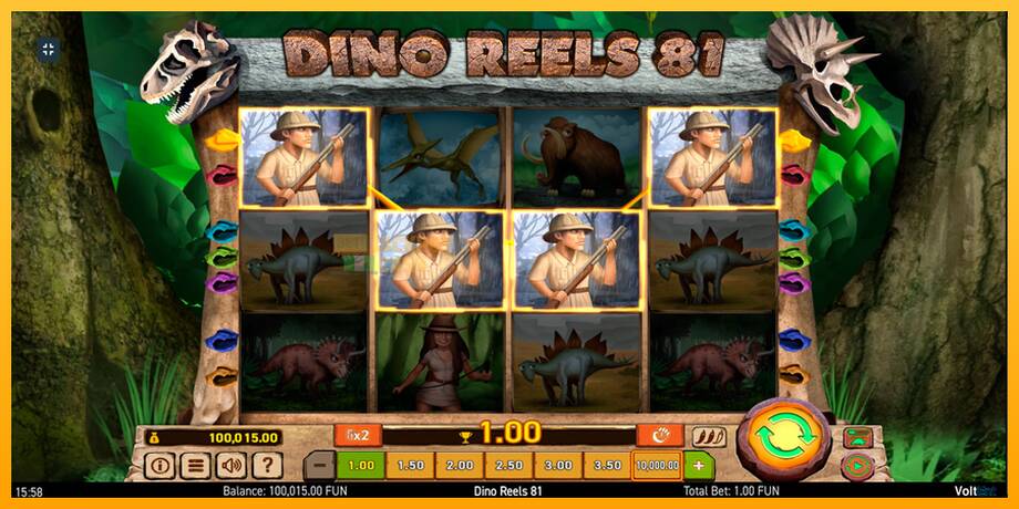 Dino Reels 81 машина за игри за пари, слика 7