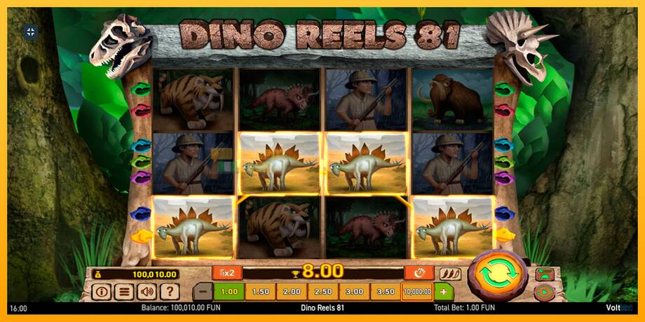 Dino Reels 81 машина за игри за пари, слика 10