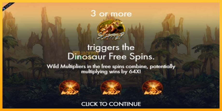 Dinosaur Adventure машина за игри за пари, слика 1