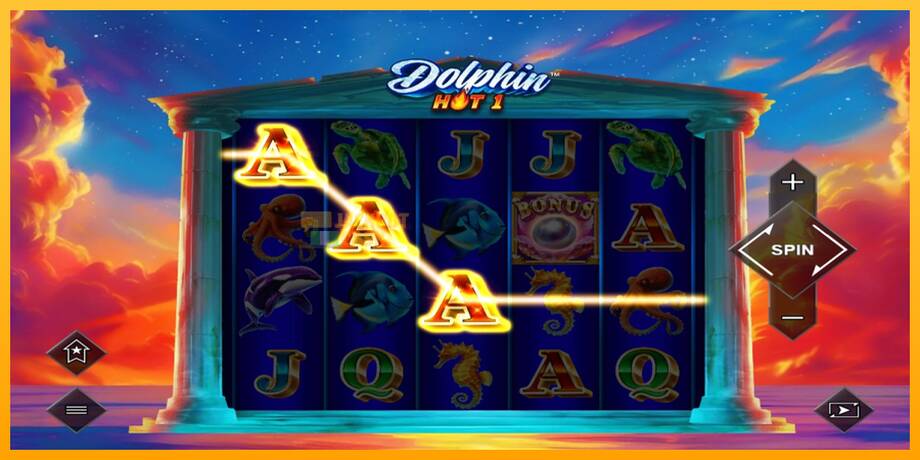 Dolphin Hot 1 машина за игри за пари, слика 3