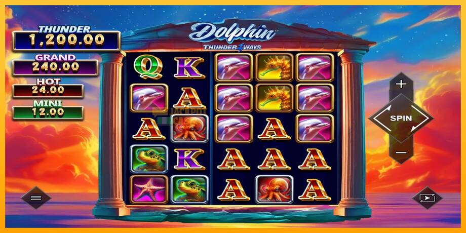 Dolphin Thunder Ways машина за игри за пари, слика 1