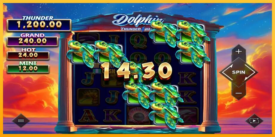 Dolphin Thunder Ways машина за игри за пари, слика 2