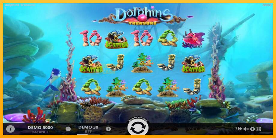 Dolphins Treasure машина за игри за пари, слика 1