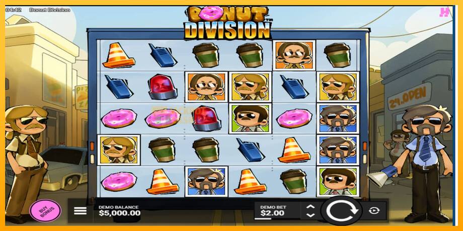 Donut Division машина за игри за пари, слика 2