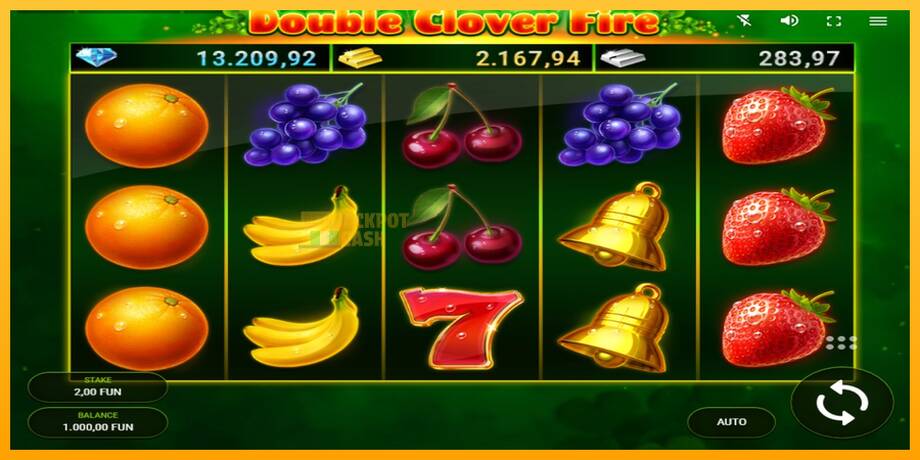 Double Clover Fire машина за игри за пари, слика 1