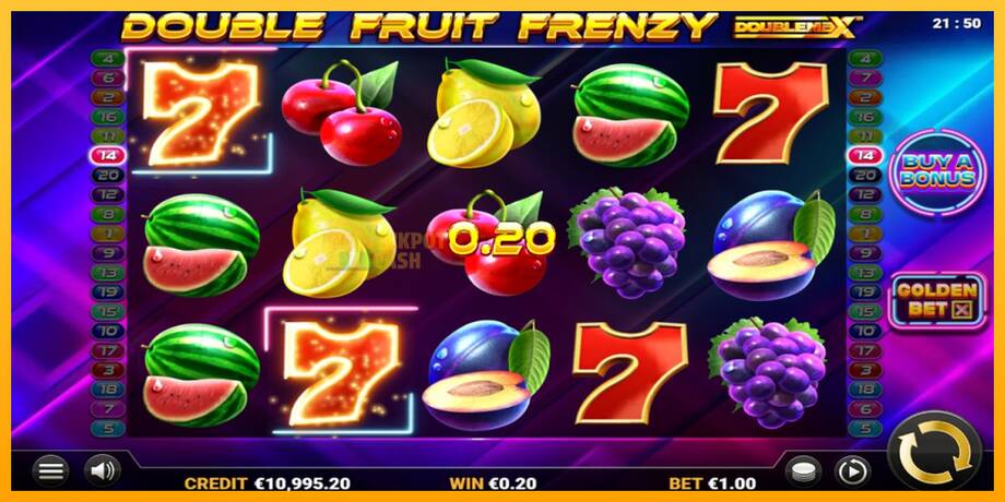 Double Fruit Frenzy DoubleMax машина за игри за пари, слика 2