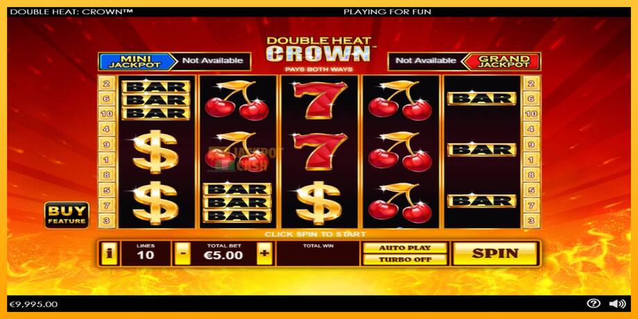 Double Heat: Crown машина за игри за пари, слика 2