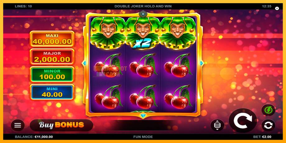 Double Joker Hold and Win машина за игри за пари, слика 1