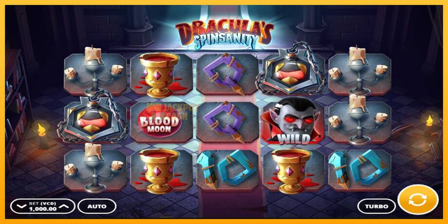 Draculas Spinsanity машина за игри за пари, слика 1