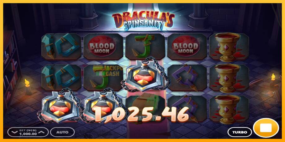 Draculas Spinsanity машина за игри за пари, слика 2