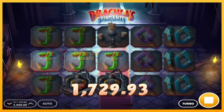 Draculas Spinsanity машина за игри за пари, слика 3