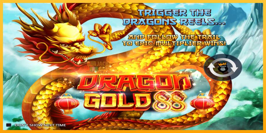 Dragon Gold 88 машина за игри за пари, слика 1