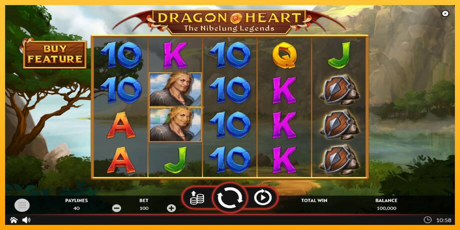 Dragon Heart машина за игри за пари, слика 2