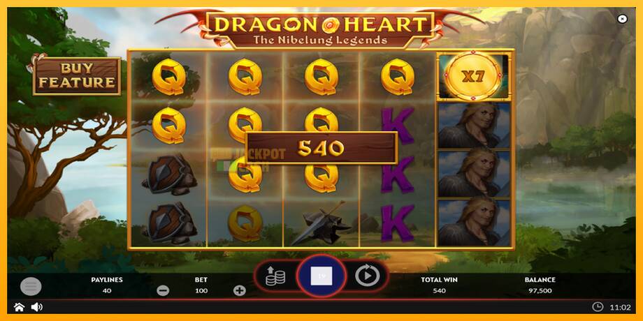 Dragon Heart машина за игри за пари, слика 3