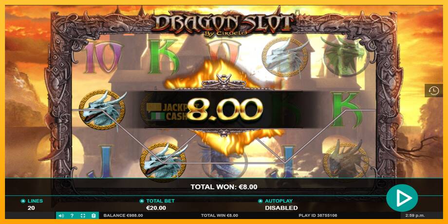 Dragon Slot машина за игри за пари, слика 3