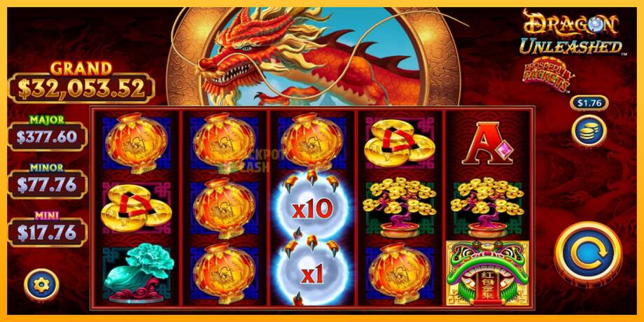 Dragon Unleashed - Prosperity Packets машина за игри за пари, слика 3