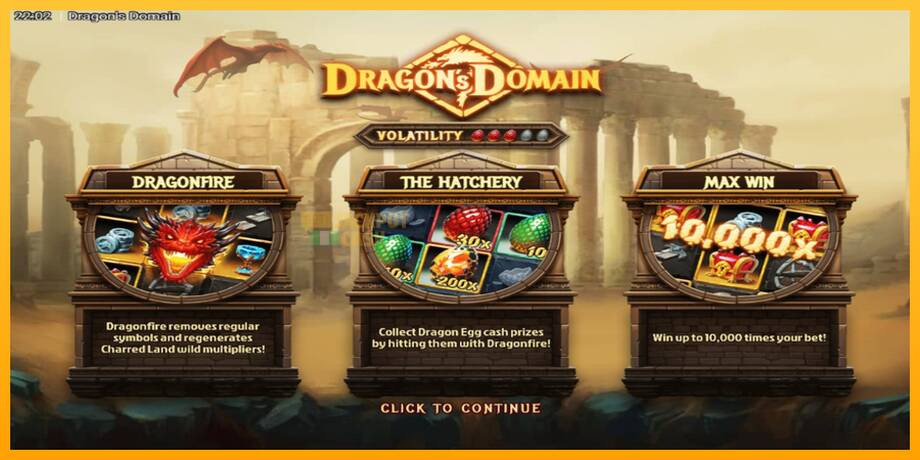 Dragons Domain машина за игри за пари, слика 1