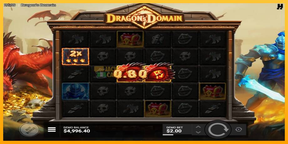 Dragons Domain машина за игри за пари, слика 3