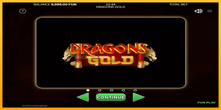 Dragons Gold машина за игри за пари, слика 1