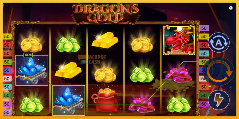 Dragons Gold SL машина за игри за пари, слика 4