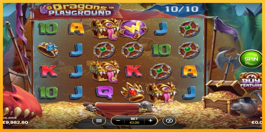 Dragons Playground машина за игри за пари, слика 3