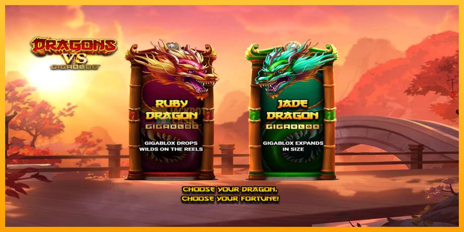 Dragons VS Gigablox машина за игри за пари, слика 1