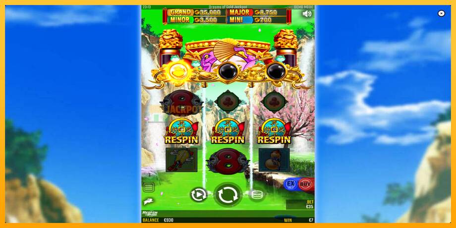 Dreams of Gold Jackpot машина за игри за пари, слика 3