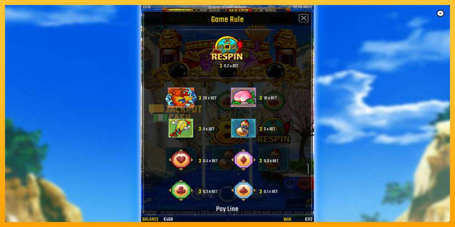 Dreams of Gold Jackpot машина за игри за пари, слика 6