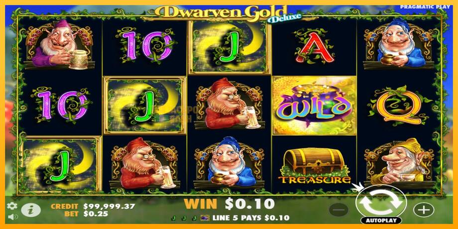 Dwarven Gold Deluxe машина за игри за пари, слика 3