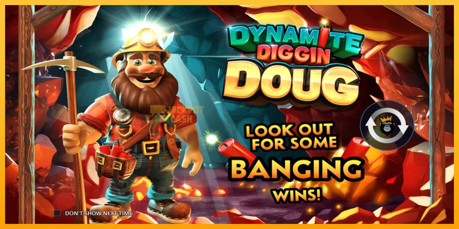 Dynamite Diggin Doug машина за игри за пари, слика 1