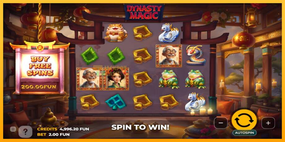 Dynasty Magic машина за игри за пари, слика 2