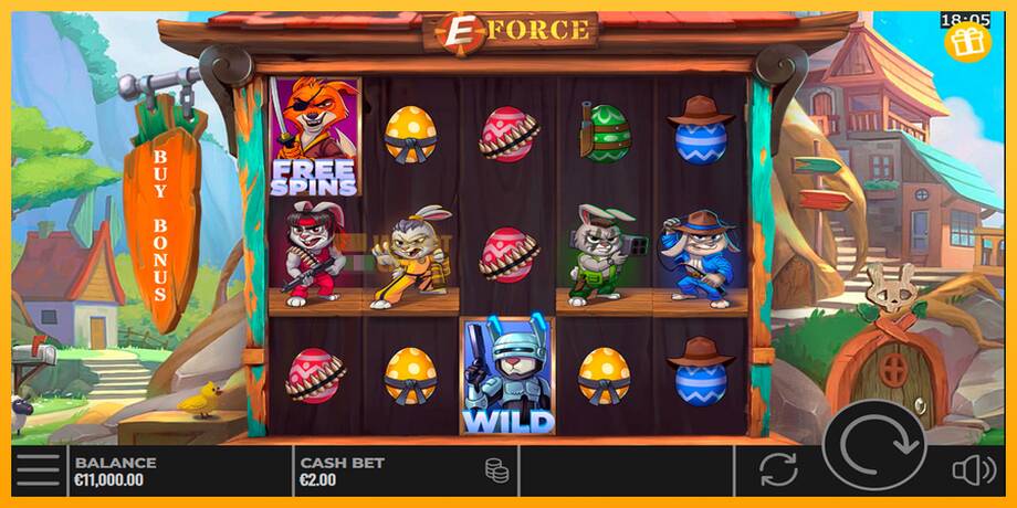 E-Force машина за игри за пари, слика 1