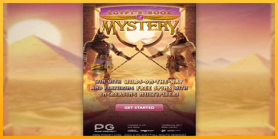 Egypts Book of Mystery машина за игри за пари, слика 1