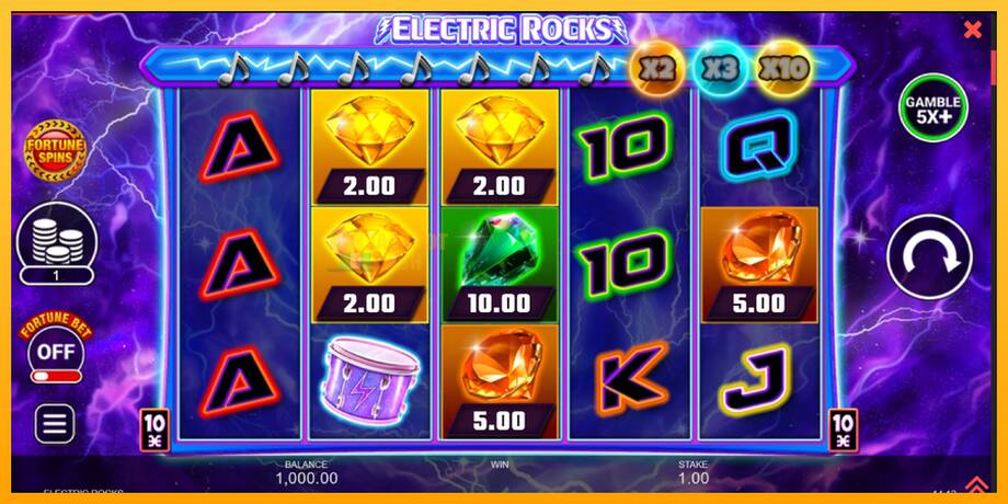 Electric Rocks машина за игри за пари, слика 2