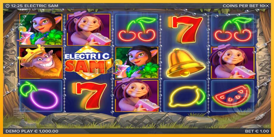 Electric Sam машина за игри за пари, слика 2