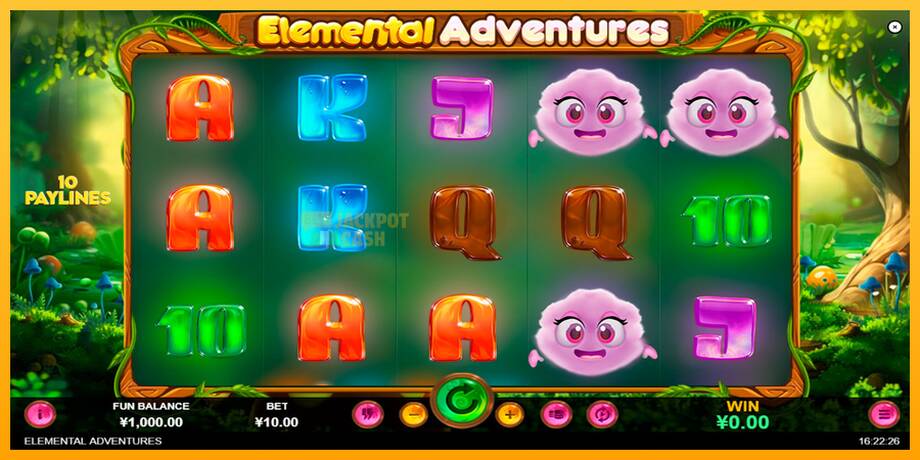 Elemental Adventures машина за игри за пари, слика 1