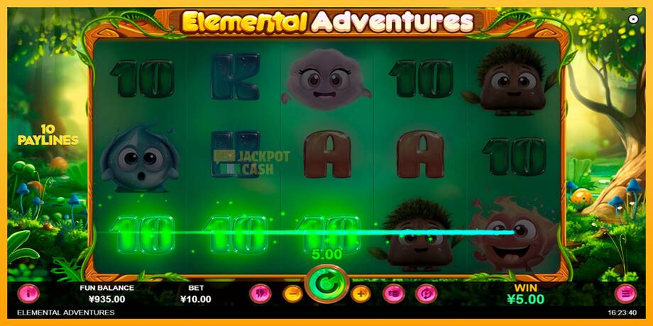 Elemental Adventures машина за игри за пари, слика 3