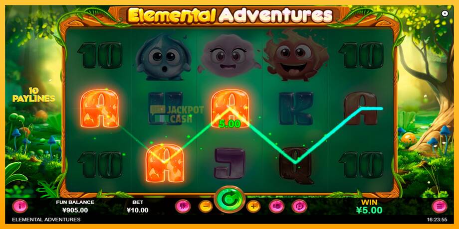 Elemental Adventures машина за игри за пари, слика 4