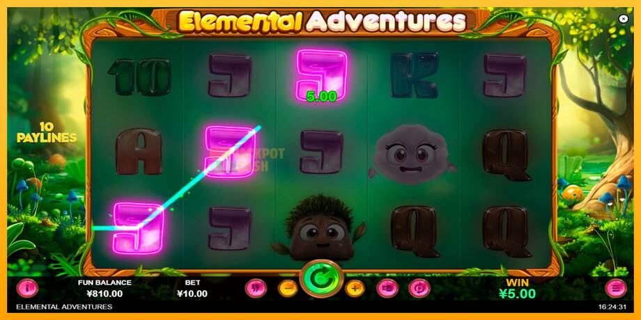 Elemental Adventures машина за игри за пари, слика 5