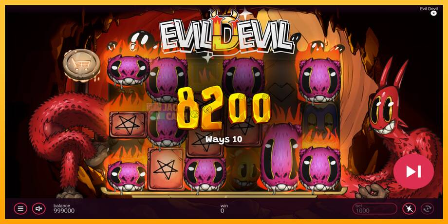 Evil Devil машина за игри за пари, слика 3