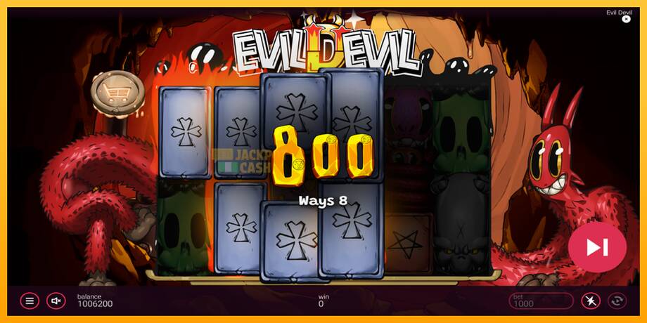 Evil Devil машина за игри за пари, слика 4