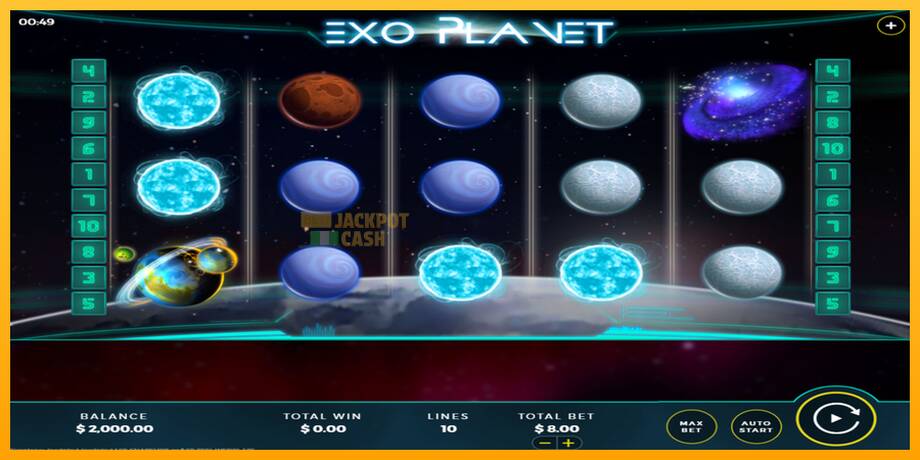 Exo Planet машина за игри за пари, слика 1