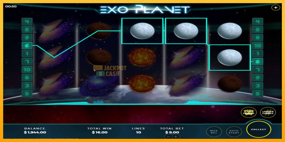 Exo Planet машина за игри за пари, слика 2