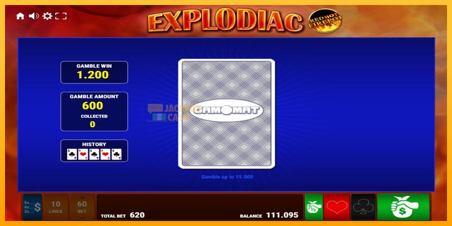 Explodiac Red Hot Firepot машина за игри за пари, слика 5