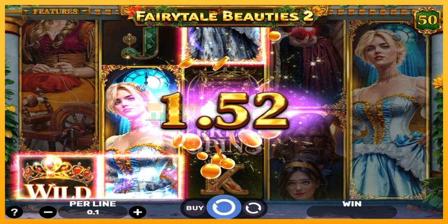 Fairytale Beauties 2 машина за игри за пари, слика 3