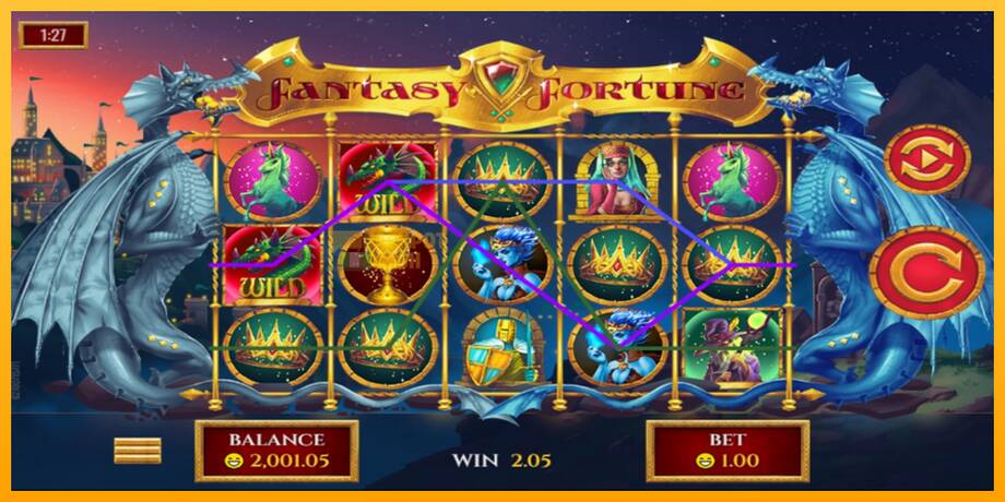 Fantasy Fortune машина за игри за пари, слика 2