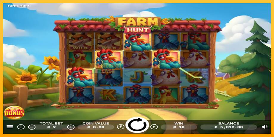 Farm Hunt машина за игри за пари, слика 3